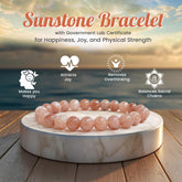 Original Sunstone Bracelet with Certificate