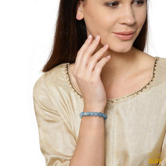 Original Aquamarine Bracelet With Certificate