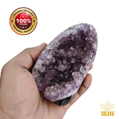 Original Amethyst Geode for Peace and Positivity - 400+ Gram