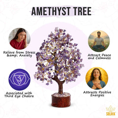 Original Amethyst Tree - Certified Amethyst Crystal Tree