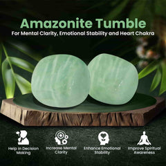 Original Amazonite Crystal Tumble
