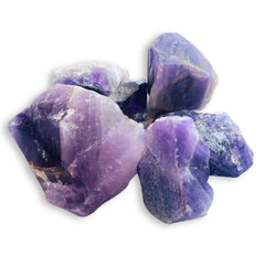 Natural Amethyst Crystal Stone Original Certified - Raw - 2+ Piece