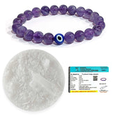Solava Amethyst Bracelet Original with Raw Selenite Plate