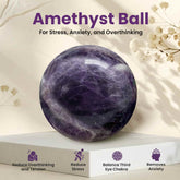 Original Amethyst Crystal Ball