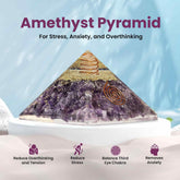 Original Amethyst Crystal Pyramid