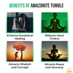 Original Amazonite Crystal Tumble