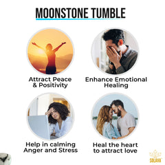 Original Moonstone Tumble for Peace and Positivity