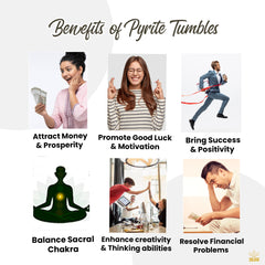 Original Pyrite Stone Tumble