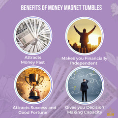 Original Money Magnet Crystal Tumbles