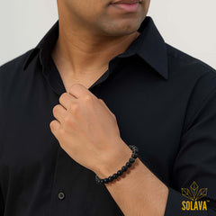 Original Black Obsidian Bracelet with Certificate