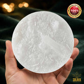 Original Cat’s Eye Bracelet with Raw Selenite Plate