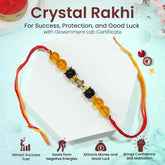 Crystal Rakhi for Success, Protection and Good Luck