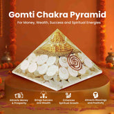 Original Gomti Chakra Pyramid for Money and Prosperity