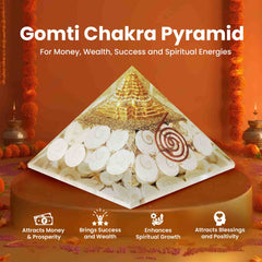 Original Gomti Chakra Pyramid for Money and Prosperity
