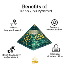 Original Green Aventurine Angelic Crystal Pyramid