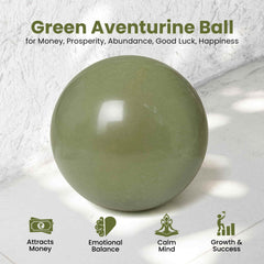 Original Green Aventurine Crystal Ball