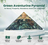 Original Green Aventurine Crystal Pyramid