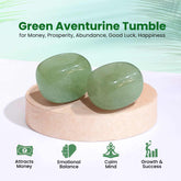 Original Green Aventurine Stone Tumble
