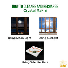 Crystal Rakhi for Money, Success and Fame