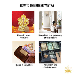 Original Copper Kuber Yantra for Money and Wealth