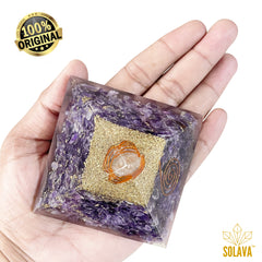 Original Amethyst Crystal Pyramid