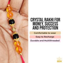 Crystal Rakhi for Success, Protection and Good Luck