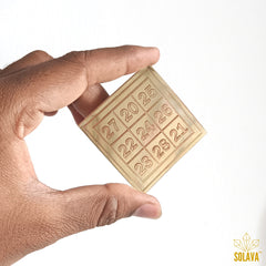 Original Copper Kuber Yantra for Money and Wealth
