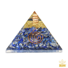 Original Lapis Lazuli Crystal Pyramid