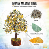 Original Money Magnet Crystal Tree