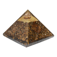Original Tiger Eye Crystal Pyramid