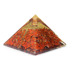 Original Red Jasper Crystal Pyramid