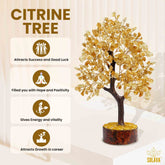 Original Citrine Tree - Natural Certified Citrine Crystal Tree