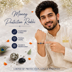 SOLAVA Siddh Raj Yog Rakhi for Brother