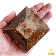 Original Tiger Eye Crystal Pyramid