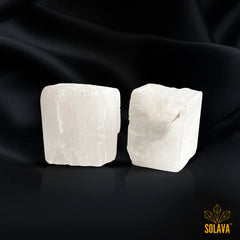 Natural Selenite Raw Crystal Stone Original Certified - 100-150 Grams
