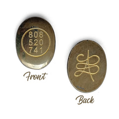 Original Pyrite Zibu Coin