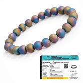 SOLAVA Peacock Pyrite Bracelet for Men & Women