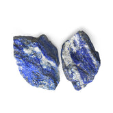 Natural Lapis Lazuli Raw Crystal Stone Original Certified - 2 Piece