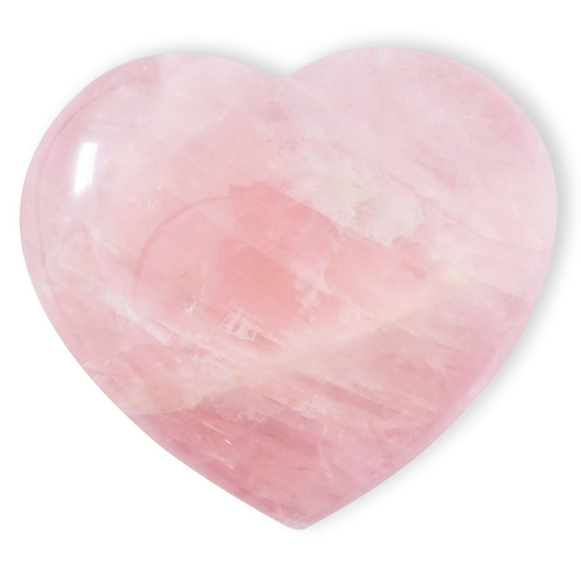 12-Pack Natural Rose Quartz Heart Charms – 25mm Crystal Stones For Decor & Healing