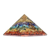 Original Seven Chakra Crystal Pyramid - 3 Inch