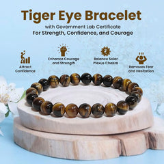 Original Tiger Eye Bracelet with Certificate