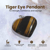 Original Tiger Eye Crystal Pendant for Men and Women