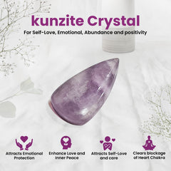 Natural Kunzite Crystals Original Certified