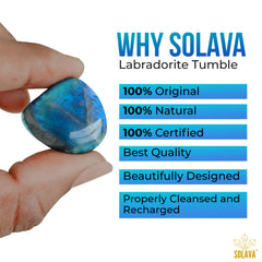 Original Labradorite Crystal Tumbles