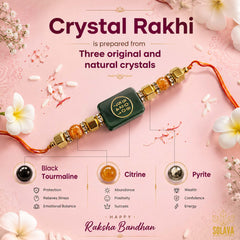 Crystal Rakhi for Money, Success and Fame