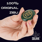 Zibu Coin Original Green Jade Crystal Stone