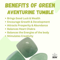 Original Green Aventurine Stone Tumble