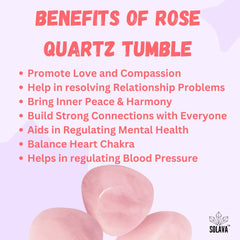 Original Rose Quartz Stone Tumble