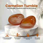 Original Carnelian Crystal Tumble