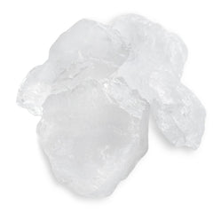 Natural Clear Quartz Crystal Stone Original Certified - Raw - 2 Piece